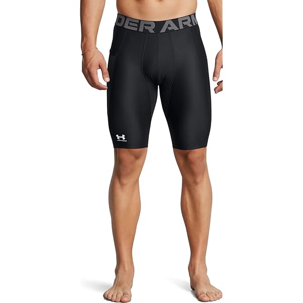 Under Armour Men's HeatGear® Armour Long Compression Shorts SM