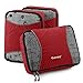 Gonex Packing Cubes for suitcase, 9 Set Lightweight Travel Luggage Packing Organizers with Laundry Bags Travel Essentials Travel Bags for Carry on Suitcases