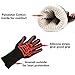 LauKingdom BBQ Grilling Cooking Glove 932°F Extreme Heat Resistant Turkey Fryer Disposable Gloves & Campfire Grill Barbecue Grill Accessories Gift