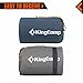KingCamp Sleeping Pad Camping Mat TRIPLE ZONE Wave Mattress Self Inflating Anti-Slip Lightweight Foam Padded Portable Comfort TPU Coating