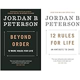 Jordan B. Peterson Bestselling Combo Books: 12 Rules for Life, Beyond order (Hardcover Edition)