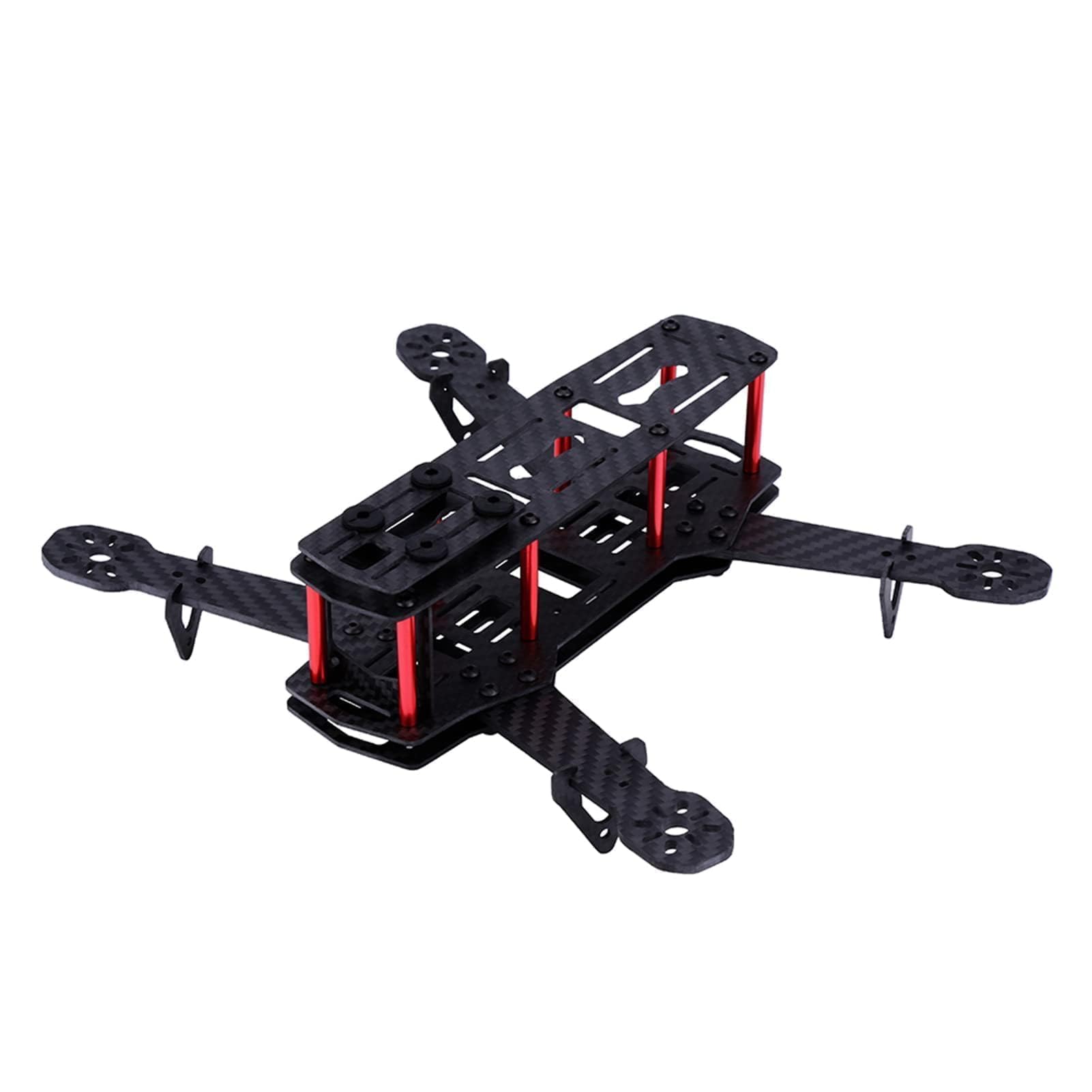 VBESTLIFE 250MM Quadcopter Aircraft Drone Frame Kit RC Accessories, Quadcopter Frame for QAV250 (Carbon Fiber)(Carbon Fiber)