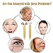 24K Beauty Bar Golden Face Massager - 3D Roller Electric Sonic Energy Beauty Bar and “T” Shape Face Massager Kit. Anti-Aging/Wrinkles, Instant Face Lift, Skin Tightening