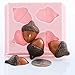 Acorn Nut Flexible Silicone Mold, Fondant, Candy, Chocolate, Food Safe, Polymer Clay, Resin Mold, Epoxy and so much more
