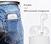 Wireless Earbuds,AYNGWRNB E18 Latest Bluetooth 5.0 True Lightweight Wireless Bluetooth Headphones 15h Playtime 3D Stereo Sound Portable Charging Box with Magneticthumb 3