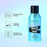 Redken Spray Wax High-Impact Finishing Aerosol for Body Dimension Satin-Matte view 3