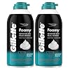 Gillette Foamy Shave Foam Sensitive 11 Ounce (325ml) (2 Pack)