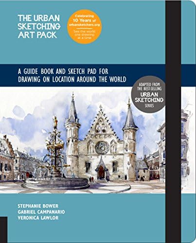 The Urban Sketching Art Pack: A Guide Book and Sketch Pad for Drawing on Location Around the World―Includes a 112-page paperback book plus 112-page sketchpad: 6 (Urban Sketching Handbooks)