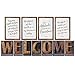 Schoolgirl Style Industrial Chic Bulletin Board Set, Welcome (110401) primary