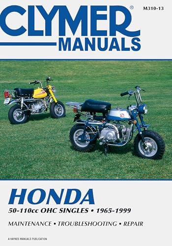 HONDA 50cc, 65cc, 70cc & 90cc OHC SINGLES 1959-1983 ALL MODELS