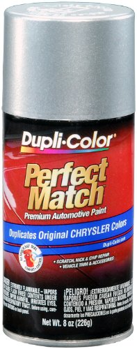 Dupli-Color EBCC03387 Radiant Silver Metallic Chrysler Perfect Match Automotive Paint - 8 oz. Aerosol
