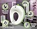 Potty Training Seat for Boys and Girls - Toilet Trainer Ring for Toddler - Non Slip Grip with Splash and Pee Guard - Portable Travel Elongated Potty Chair- Hanging Ring for Storage and Bonus Ebook