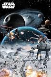 Star Wars - Movie Poster (Battle Collage) (Size: 24" x 36")