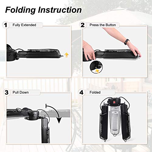 3 Star+Patio+Electric+Three+Arm+ZHQ2028+P