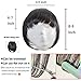 Qunlinta Clip in Bangs Hair Extensions One Piece in Fringe Bangs Hairpiece Synthetic Hair Accessories For Women Ash Blondethumb 4
