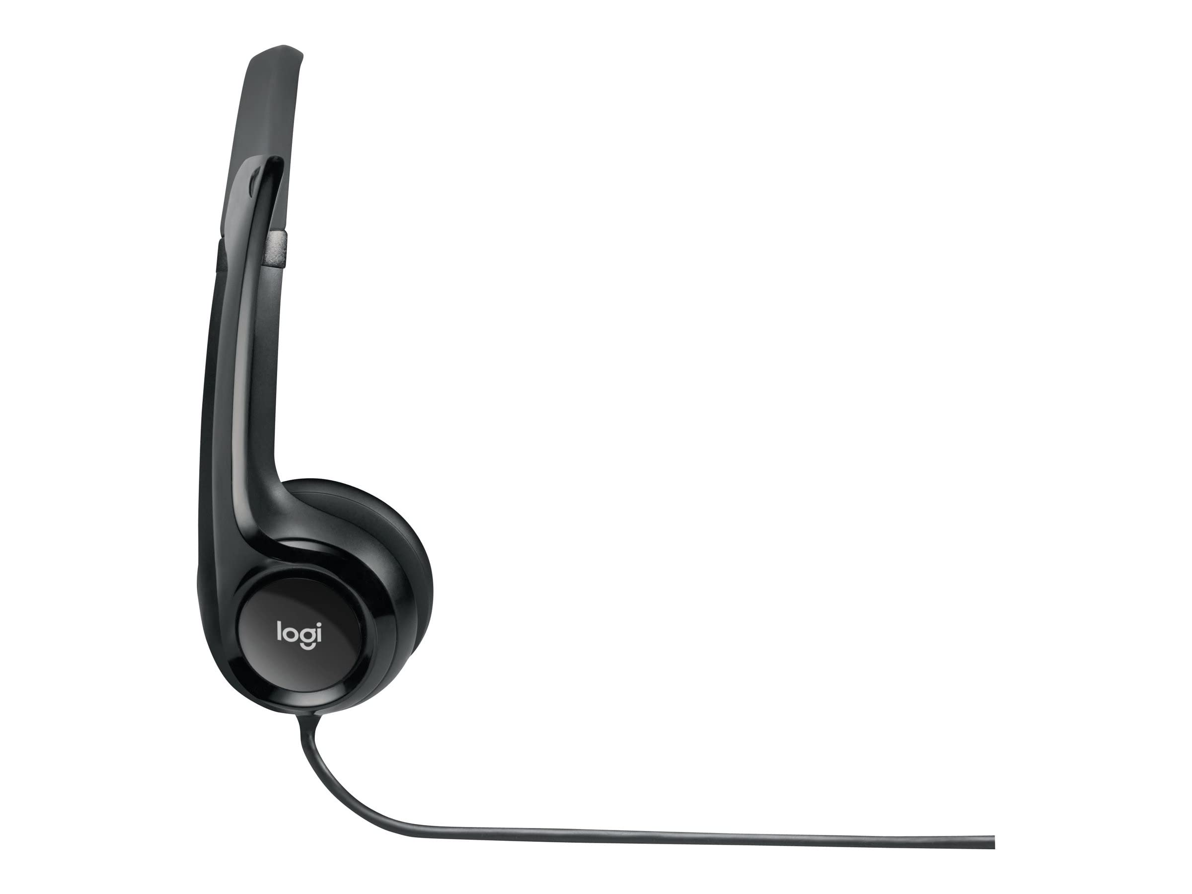 Logitech ClearChat Comfort/USB Headset H390 (Black)