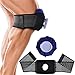AZMED Breathable and Adjustable Ice Wrap with Hot and Cold 6 Inch Reusable Ice Bag Pack for Hot and Cold Therapy - Black Color