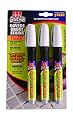 Grout-Aide 05034 Marker (3 Pack), 9.8ml, White