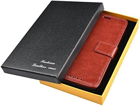 Eallc HTC One (M9) Case-- New Frame Style Business Models Stand Slip Case / Cover for Lastest HTC One (M9) &amp; Us Free Delivery(htc One M9 Brown)