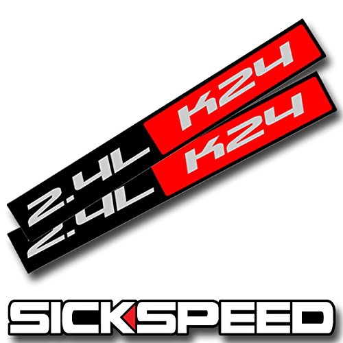 thumbnail image 2 of Chrome/Black Metal 3.2L Engine Race Motor Swap Emblem Badge – Trunk Hood Door 2 of 6