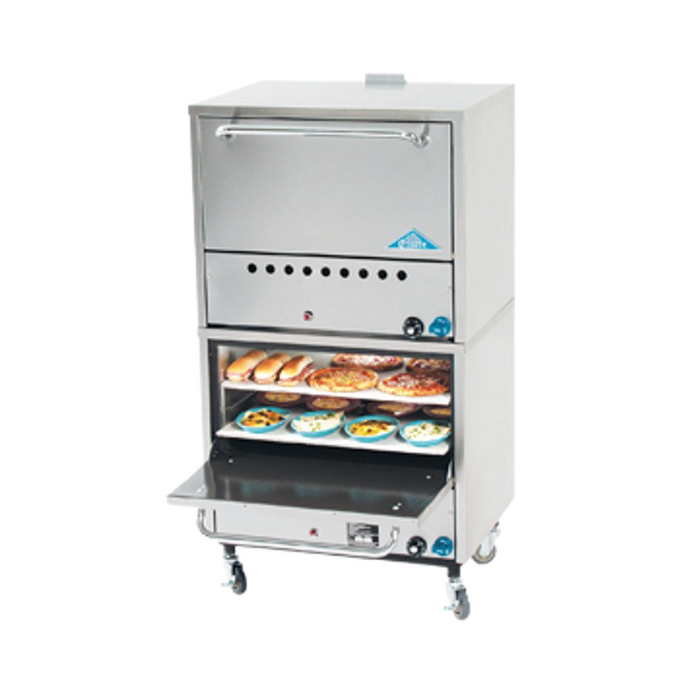 Comstock Castle 2PO26 Double Stacked Gas Pizza Oven