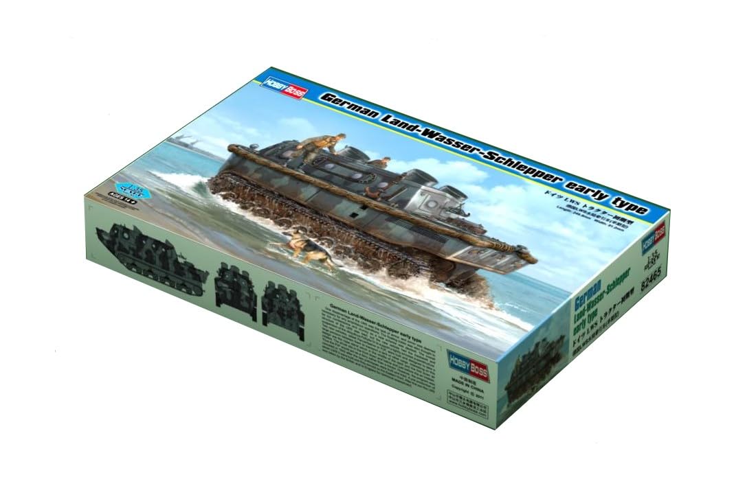 Hobbyboss 1:35 Scale German Land-Wasser-Schlepper Early Type Assembly Kit