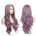 EEWIGS Synthetic Purple 13×4 Lace Front Wig cosplay wig Pre Plucked L part wigs Long Wave Wigs Heat Resistant Fiber Hair for Women (24inch/purple)