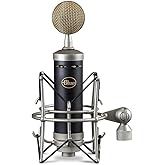 Blue Microphone Baby Bottle XLRCardioid Condenser Microphone for Recording, Streaming, Podcasting, Gaming, Mic with Large Diaphragm Cardioid Capsule, Shockmount &amp; Protective Case