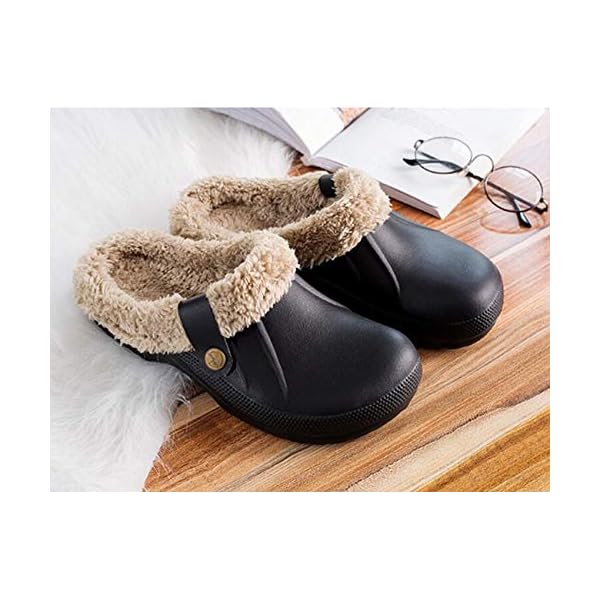 fleece lined garden clogs