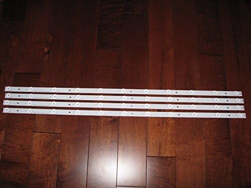 Waves Parts Compatible Hisense 40H3E LED Strips Complete Set of (4) LBM400P1101-AR-2S(0) Replacement