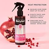 Jerome Russell BStyled Heat Protect Sleek Primer 230°C Vegan 200ml view 2