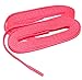Bulk pack TEAMLACES(tm) Support Cancer Awareness! 12 Pair Pack proATHLETIC(tm) Flat 8mm Shoelaces (45 Inch 114 cm, Breast Cancer Pink)