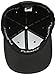 Hurley Men's Apparel Men's One & Only Flexfit Perma Curve Baseball Hat Hat, Black//Black, S-M