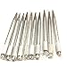 Yoomay Microblading Pen Embroidery Manual Eyebrow Tattoo Pen 10 Pieces For Permanent Makeup Disposable Supplies (10Pcs Single Head Pen)