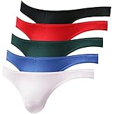 Pdbokew Men's Thongs Underwear Comfortable T-Back G-String
