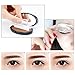 Froomer Beginner Eyebrow Stamps Seal Eyebrow Powder Quick Eyebrow Makeup (101 # Black Grey)
