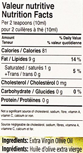 Elara Extra Virgin Olive Oil, Cold Pressed. 100% Greek Koroneiki Olives. Vitamins A and E, Kosher, 3 Liters, 101 Fl oz - Thumbnail 2