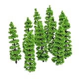 Model Fir Tree Train Plastic Trunks Set Scenery Landscape HO N - 10PCS
