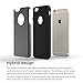 elago® [Duro[Black/Metallic Dark Grey] - [Premium Armor][Heavy Shock Absorption][Dual Layers] – for iPhone 6/6S Plus