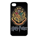 4s Case, iPhone 4 4s Case - Fashion Style New Harry Potter Painted Pattern TPU Soft Cover Case for iPhone 4/4s(Black/white)