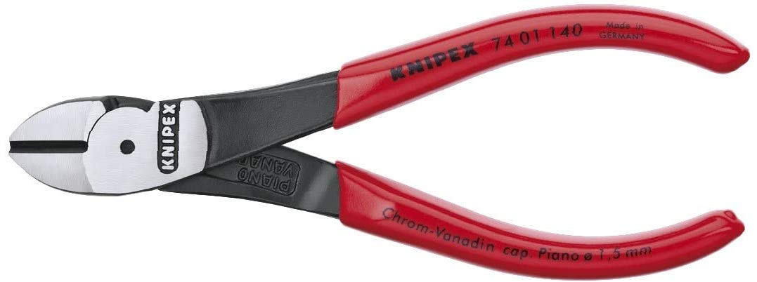 KNIPEX Tools - High Leverage Diagonal Cutters (7401140) - 1