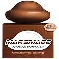 MARS MADE Jojoba Oil Shampoo Bar 2.0 - Hydrating & Moisturizing Natural Hair Soap Bar Shampoo for Excess Oil Build-Up & Scalp Nourishment - Bathing Soap Solid Shampoo for All Hair Types (120g, 4.23oz)