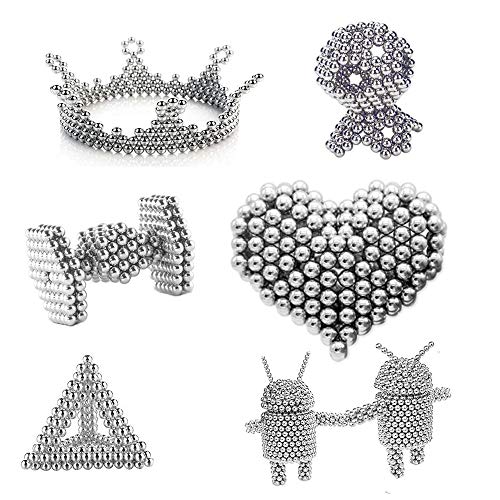image for LiKee Upgraded 5MM 216pcs Magnets Sculpture Building Blocks Toys for I