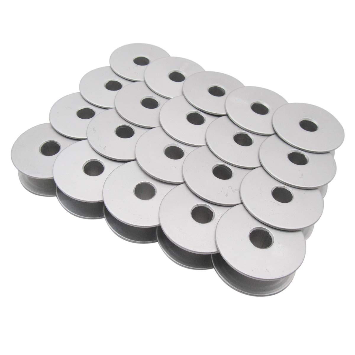 CKPSMS Brand -20PCS #239729 Compatible with JUKI CONSEW 206RB Large "M" Aluminum BOBBINS (20)