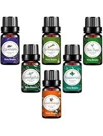 Vena Beauty 100% Pure Aromatherapy Essential Oil Set of 6, Therapeutic Grade