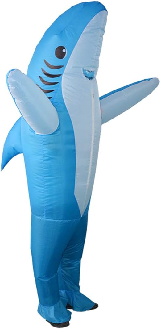 IMIKEYA 1pc Dolphin Inflatable Costume Funny Cartoon Animal Doll Props