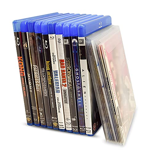 Tarifold BluRay Disc Protective Sleeve with Closing Flap and Space for