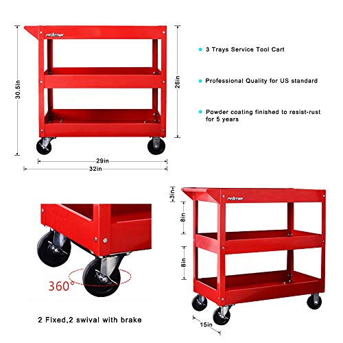 2 Service+Tool+Cart+Organizers+Assembly
