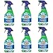 Scrubbing Bubbles Mega Shower Foamer Spray, Removes 100% Soap Scum, tackles limescale, Ultra Cling Trigger, Rainshower Scent, 32 oz- Pack of 6