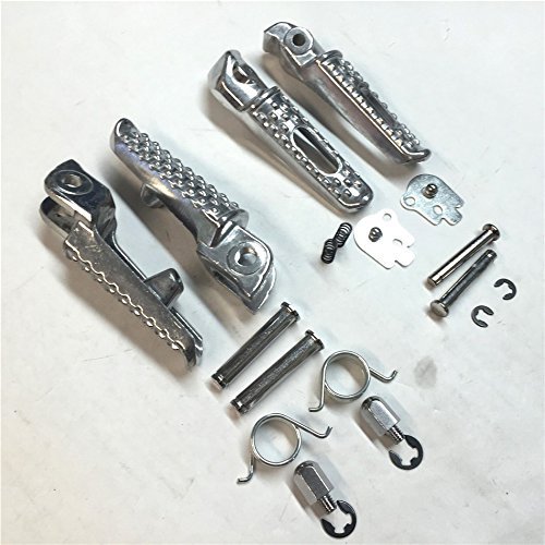 High Quality Motorcycle Polish Front Rear Foot Peg Footrest Kit Fit For Honda CBR 1000RR 2004-2012;Honda CBR 600RR 2003-2006;Honda CB 1000R 2008-2012